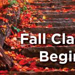 Fall Second 8-week Classes Begin
